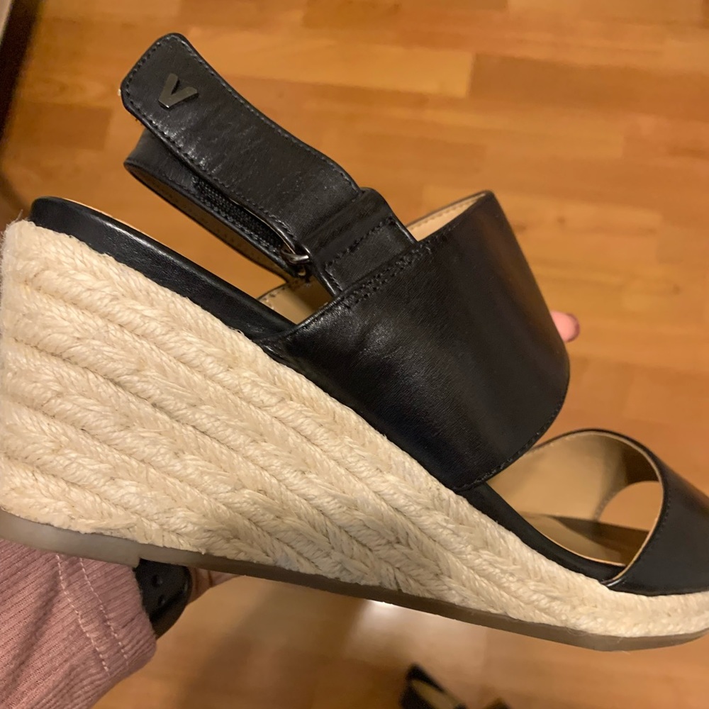 New. Too wide for me very comfortable but I waited too long to try them on